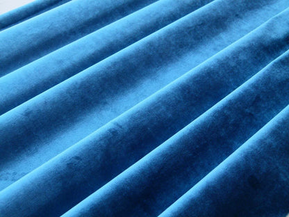 By Yard Scalamandre Old World Weavers Constantin Velvet Ocean Blue Shimmering Heavy! MSRP USD 398/Y