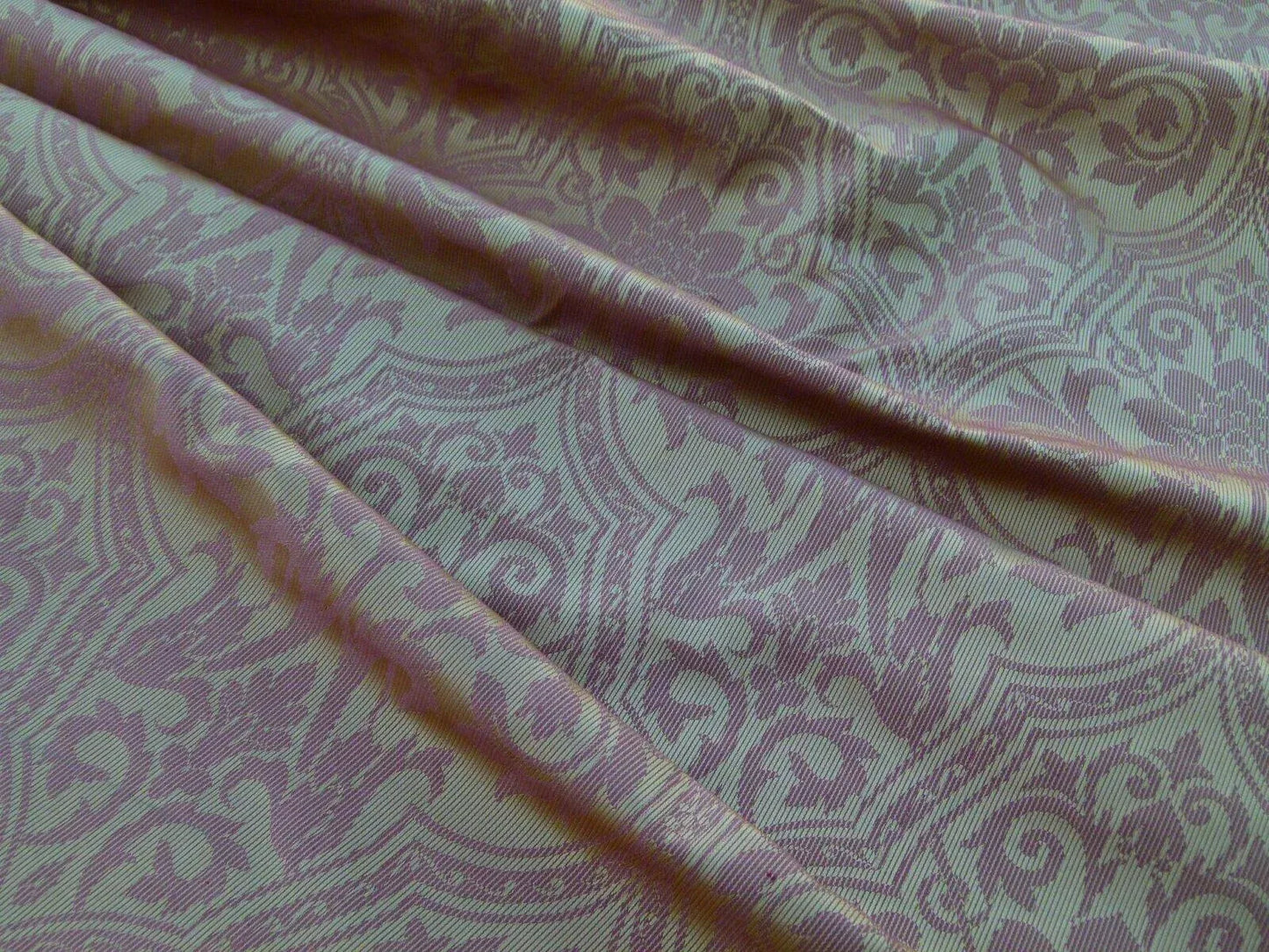 By Yard Brahms Damask Gold Red Scalamandre Silk Rhythmic Medallion MSRP USD 272Usd/Y