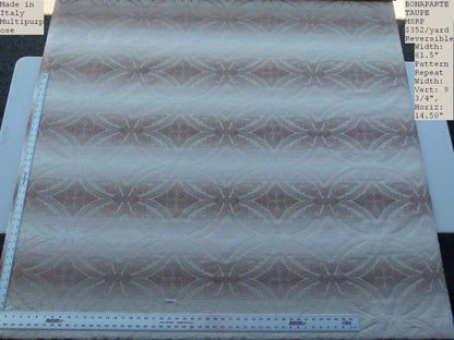 By Yard Bonaparte Taupe Scalamandre Silk Italy MSRP USD 352/Y