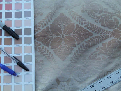 By Yard Bonaparte Taupe Scalamandre Silk Italy MSRP USD 352/Y