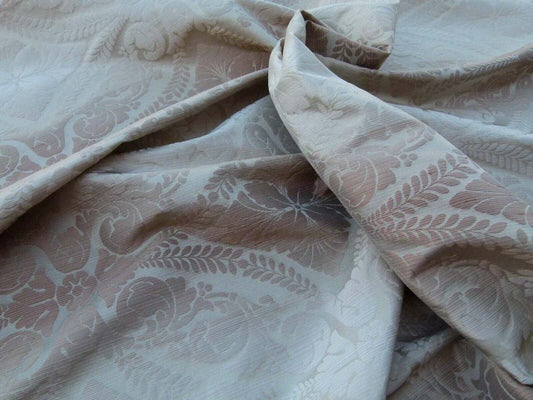 By Yard Bonaparte Taupe Scalamandre Silk Italy MSRP USD 352/Y