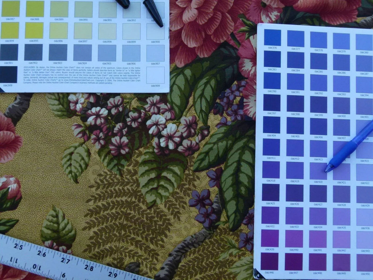 By Yard Scalamandre Old World Weavers Romsey Multi/moutarde Mustard Yellow Flower Tree Of Life English Garden MSRP USD 508/y