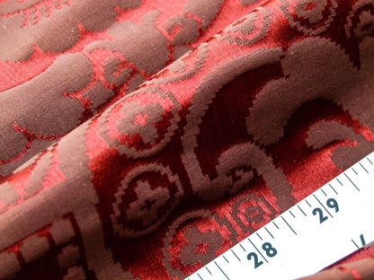 Scalamandre Murat Red Gold Orange Renaissance Old World Weavers Traditional Damask MSRP USD 310/y