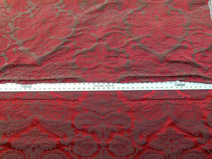 Scalamandre Murat Red Gold Orange Renaissance Old World Weavers Traditional Damask MSRP USD 310/y