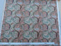 Scalamandre Ashkhabad Grey Watkins Multi On Olive Green Arabesque Paisley Old World Weavers Print MSRP USD 244/Y