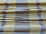 Scalamandre Montes Stripe Grey Watkins Golden Plum (reversible) Silk Stripe  MSRP USD 228/Y