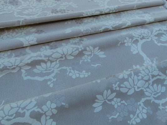 Scalamandre Yoshino Nougat Asian Penzai Magnolia Tree Cut Velvet MSRP USD 240/Y