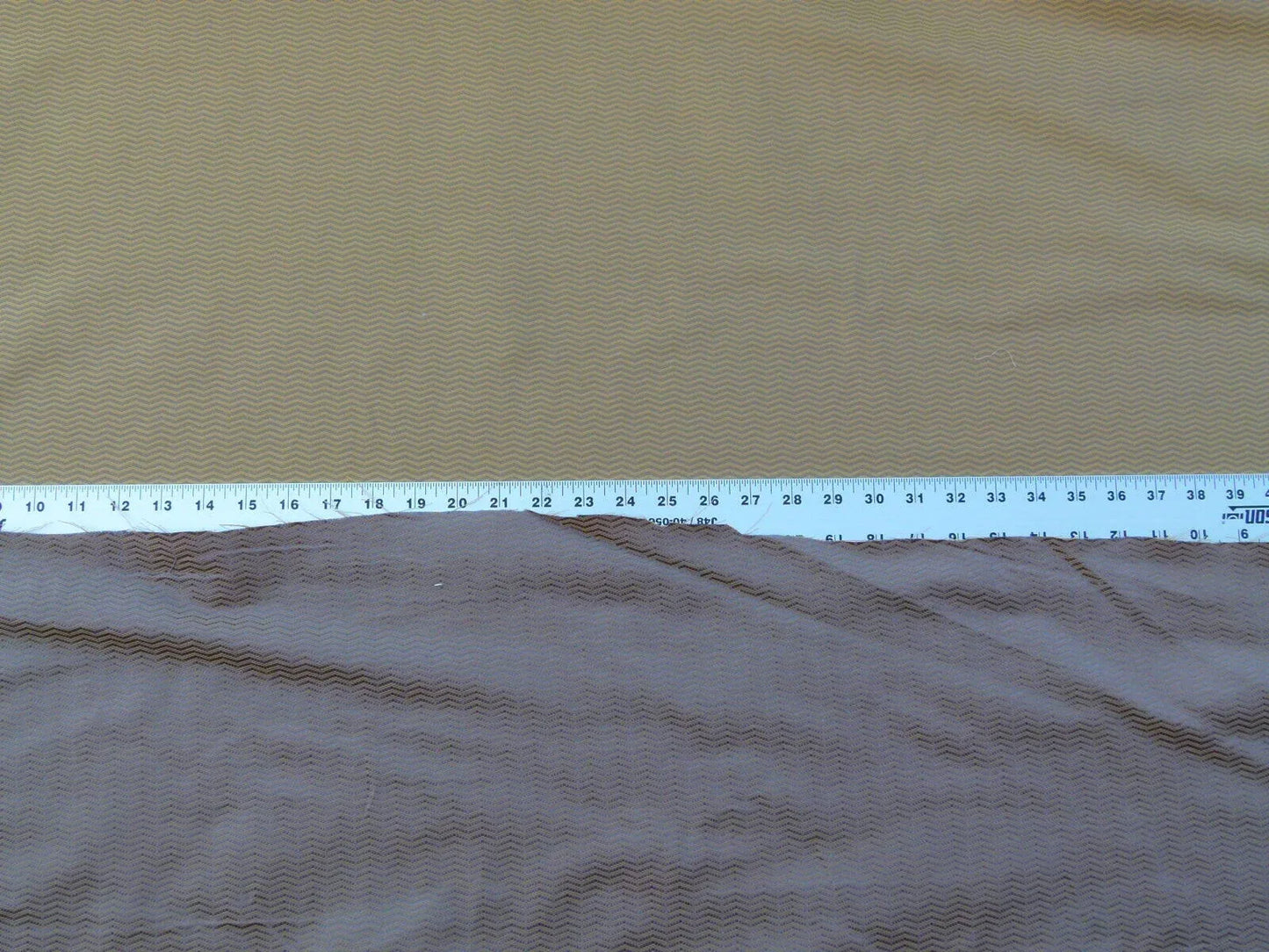 Scalamandre Montes Chevron Grey Watkins Golden Plum Silk Texture (reversible) MSRP USD 164/Y