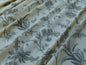 By Yd Scalamandre Grey Watkins Languedoc Charcoal Black White Botanic Fern and Thistle Southern France Toile Circa 1790 MSRP USD 364/y