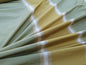 by yard Scalamandre Villa Ornella Stripe Silk Moss &amp; Brass Yellow Gold Green Huge Stripe  Old World Weavers MSRP USD 300/y