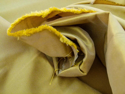 Scalamandre 100% Silk Taffeta Versailles Deep Antique Gold Old World Weavers MSRP USD 196/y