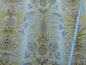 Scalamandre Teodora Ochre Gold Renaissance Classic Artichoke Silk Lampas Old World Weavers Silk Damask MSRP USD 338/Y