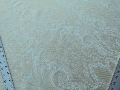 Scalamandre Old World Weavers Belluno White Renaissance Lace Damask MSRP USD 200/y