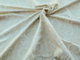 Scalamandre Old World Weavers Belluno White Renaissance Lace Damask MSRP USD 200/y