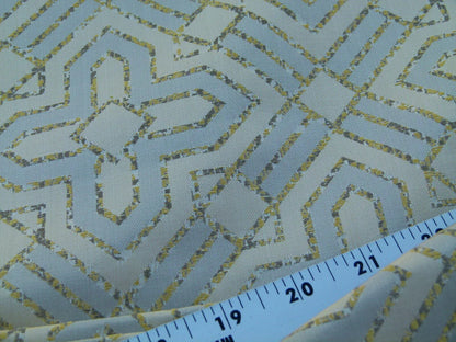 By Yd Scalamandre Charing Cross Gw Mellow Yellow Grey Watkins Iridescent MSRP USD 264/Y