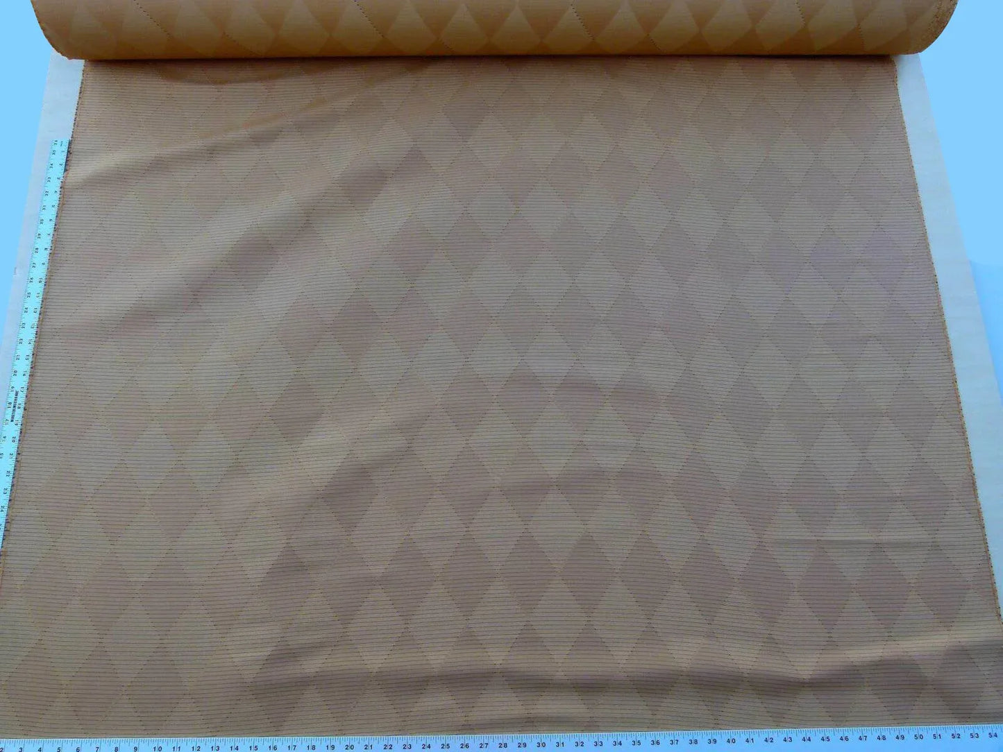 By Yd Scalamandre Forty Carats Copper Grey Watkins Silk Wool Jacquard Diamond Harlequin MSRP USD188/Y