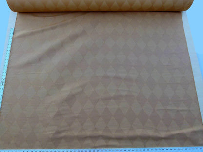 By Yd Scalamandre Forty Carats Copper Grey Watkins Silk Wool Jacquard Diamond Harlequin MSRP USD188/Y