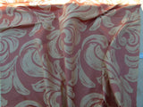 By Yd Scalamandre Duquette Fonthill Peach Blossom Old World Weavers Silk Damask Swirl MSRP USD 284/Y