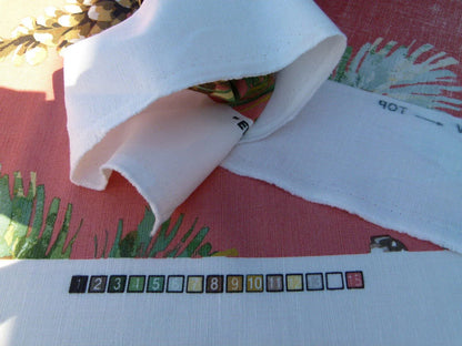 By Yd Scalamandre Evergreen Gw Salmon Pine Cone Hand Printed MSRP USD 441/Y