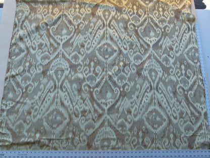 By Yd Scalamandre Kalasin Wheat Gold Old World Weavers Silk Ikat MSRP USD 624/Y