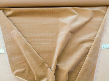 Scalamandre Strie Amboise Dune Velvet Cotton Old World Weavers Cotton Velvet MSRP USD 196/Yd