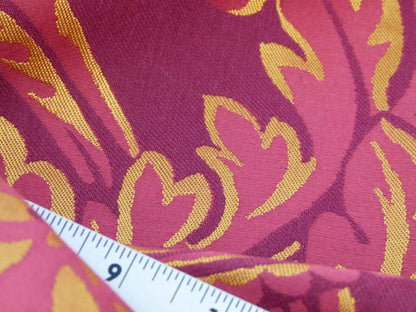 Scalamandre "chagall Red Gold Renaissance Damask Old World Weavers MSRP USD 152