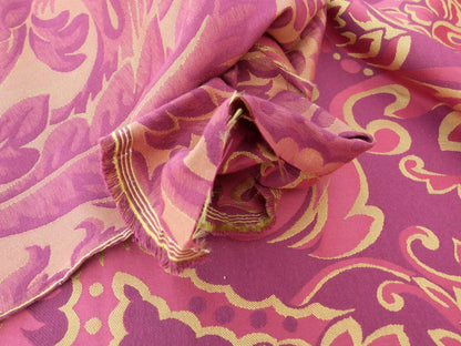 Scalamandre "chagall Red Gold Renaissance Damask Old World Weavers MSRP USD 152