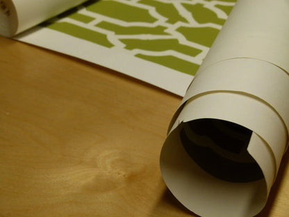 Scalamandre "pavilion Trellis Moss Green White Wallpaper MSRP USD 232/single Roll  Old World Weavers