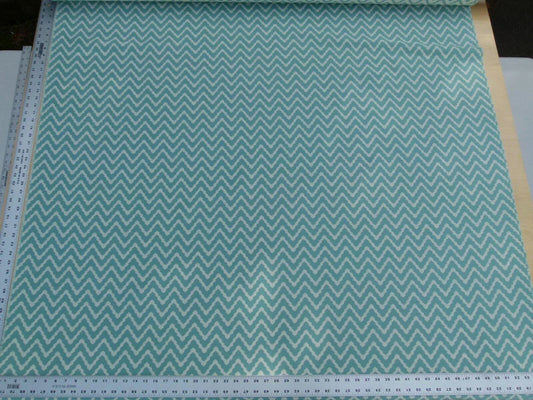 Scalamandre Chantico Chevron Lattice Pool Aqua Blue Green Linen Cotton Woven  Old World Weavers Herringbone MSRP USD 198/Y