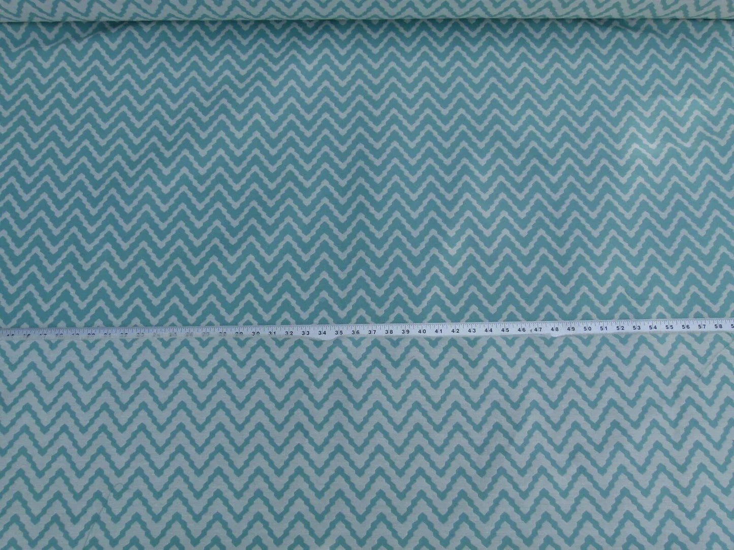 Scalamandre Chantico Chevron Lattice Pool Aqua Blue Green Linen Cotton Woven  Old World Weavers Herringbone MSRP USD 198/Y