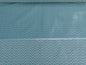 Scalamandre Chantico Chevron Lattice Pool Aqua Blue Green Linen Cotton Woven  Old World Weavers Herringbone MSRP USD 198/Y