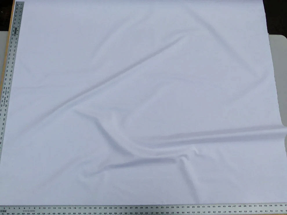 Scalamandre Old World Weavers  Rasone Bianco  Ottico Pure White 100% Cotton Heavy MSRP USD 150/Y