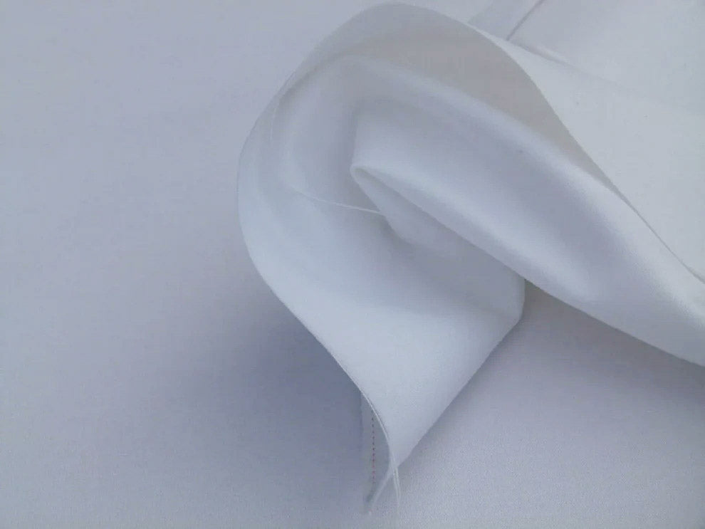 Scalamandre Old World Weavers  Rasone Bianco  Ottico Pure White 100% Cotton Heavy MSRP USD 150/Y