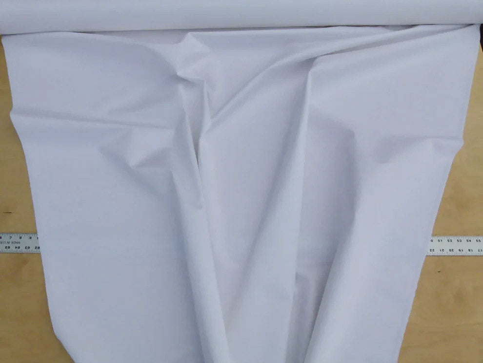 Scalamandre Old World Weavers  Rasone Bianco  Ottico Pure White 100% Cotton Heavy MSRP USD 150/Y