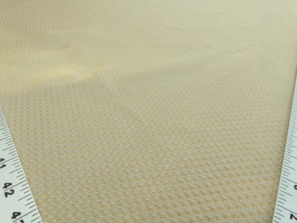 Scalamandre  Livia Madonna Blue Gold Silk Cotton Damask Mini Dot Texture Scalamandre MSRP USD 408/Y