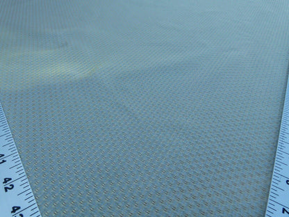 Scalamandre  Livia Madonna Blue &amp; Gold Silk Cotton Damask Mini Dot Texture Scalamandre MSRP USD 408/Y