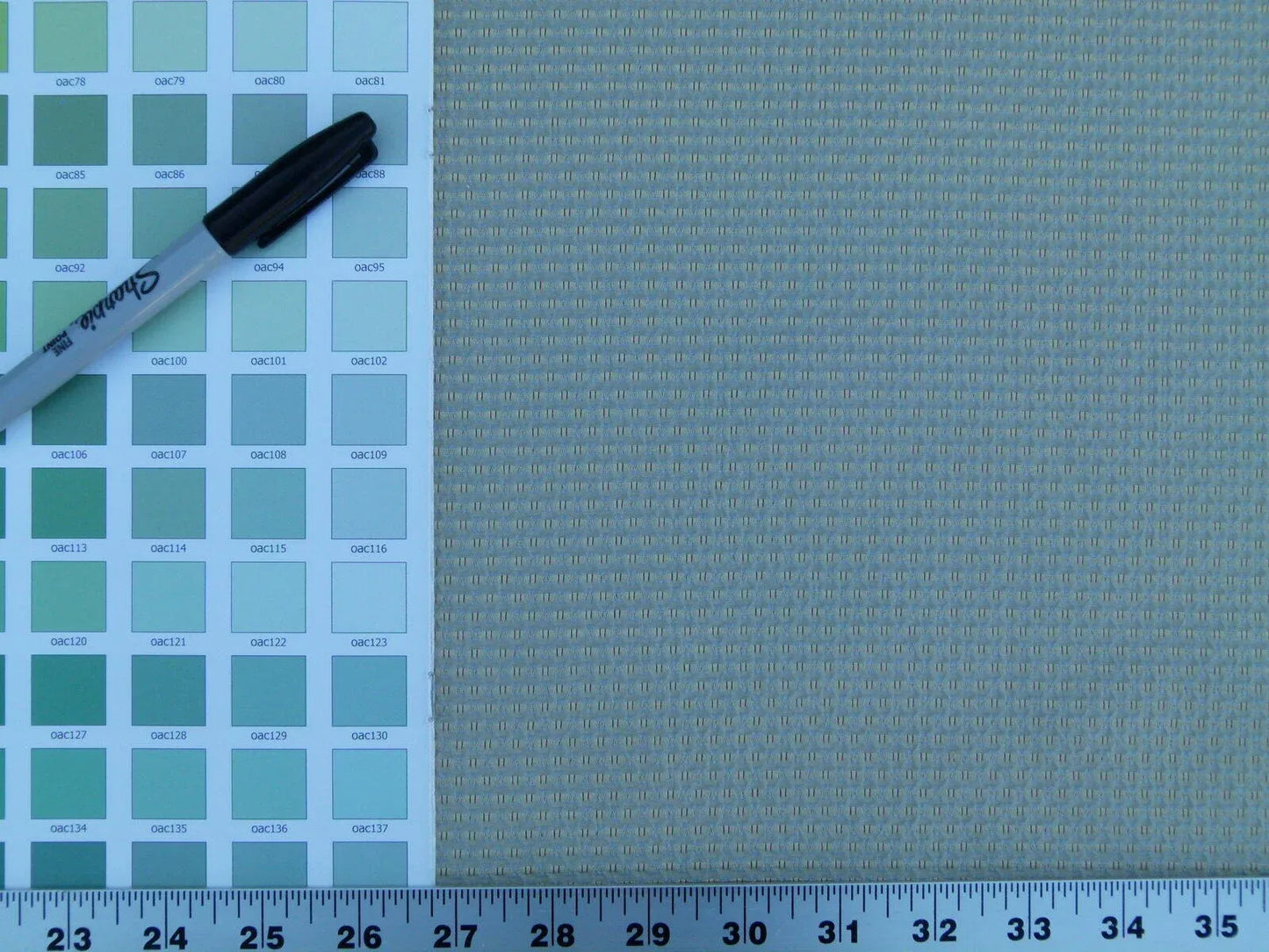 Scalamandre  Livia Madonna Blue &amp; Gold Silk Cotton Damask Mini Dot Texture Scalamandre MSRP USD 408/Y