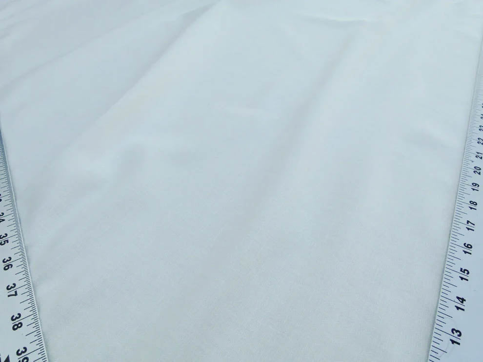 Scalamandre Gloss Avorio Ivory White MSRP USD 90  Old World Weavers Cotton Linen Blend