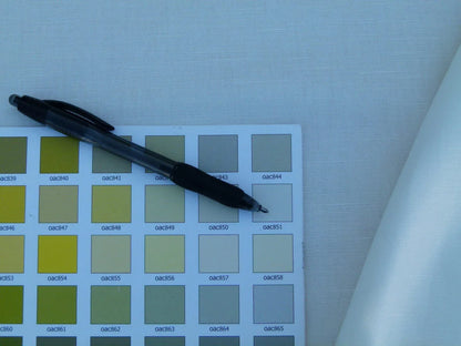 Scalamandre Gloss Avorio Ivory White MSRP USD 90  Old World Weavers Cotton Linen Blend