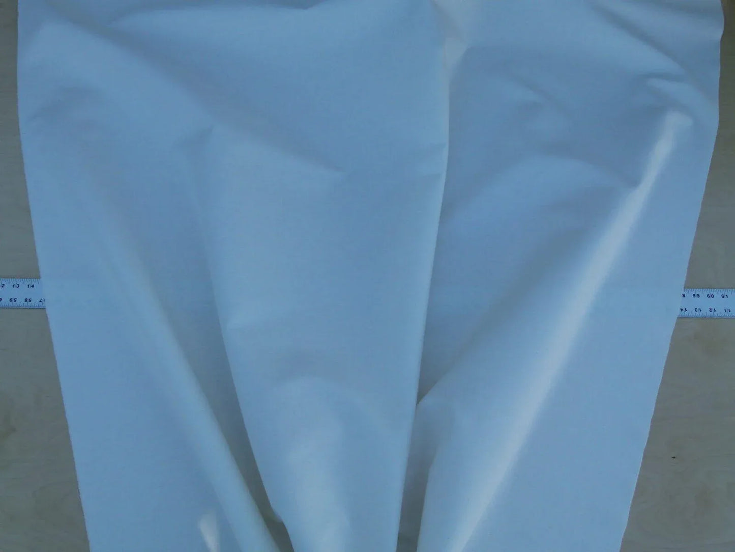 Scalamandre Gloss Avorio Ivory White MSRP USD 90  Old World Weavers Cotton Linen Blend