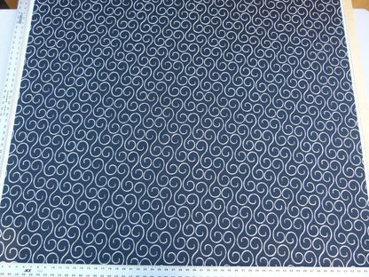 Scalamandre La Spiro Graphic Deep Black &amp; White Graphic Music Note Woven MSRP USD 200/y  Old World Weavers