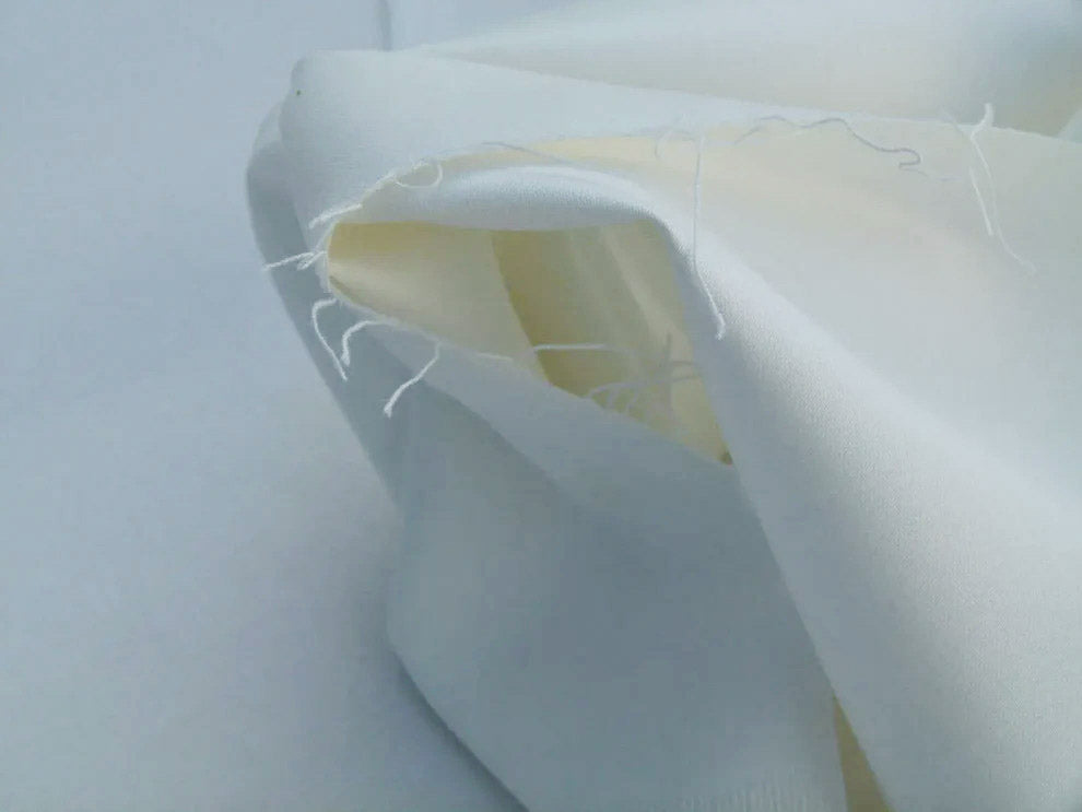 Scalamandre Old World Weavers Rasone Panna Cream White  100% Cotton Heavy MSRP USD 150/Y