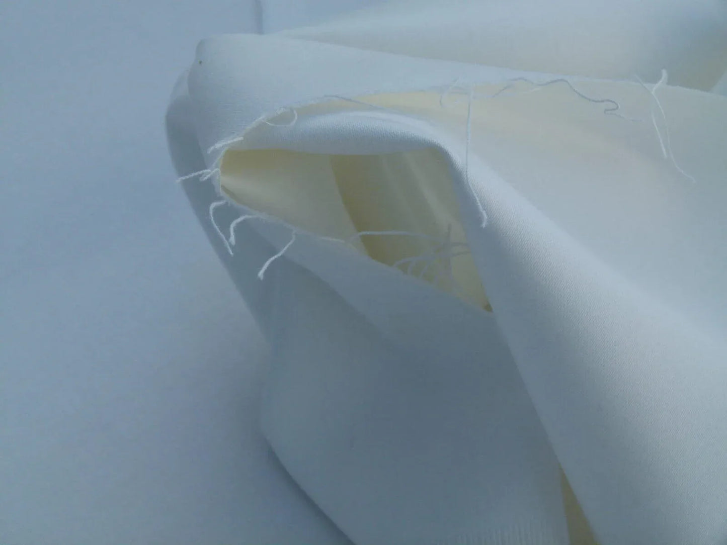 Scalamandre Old World Weavers Rasone Panna Cream Pure White  100% Cotton Heavy MSRP USD 150/Y