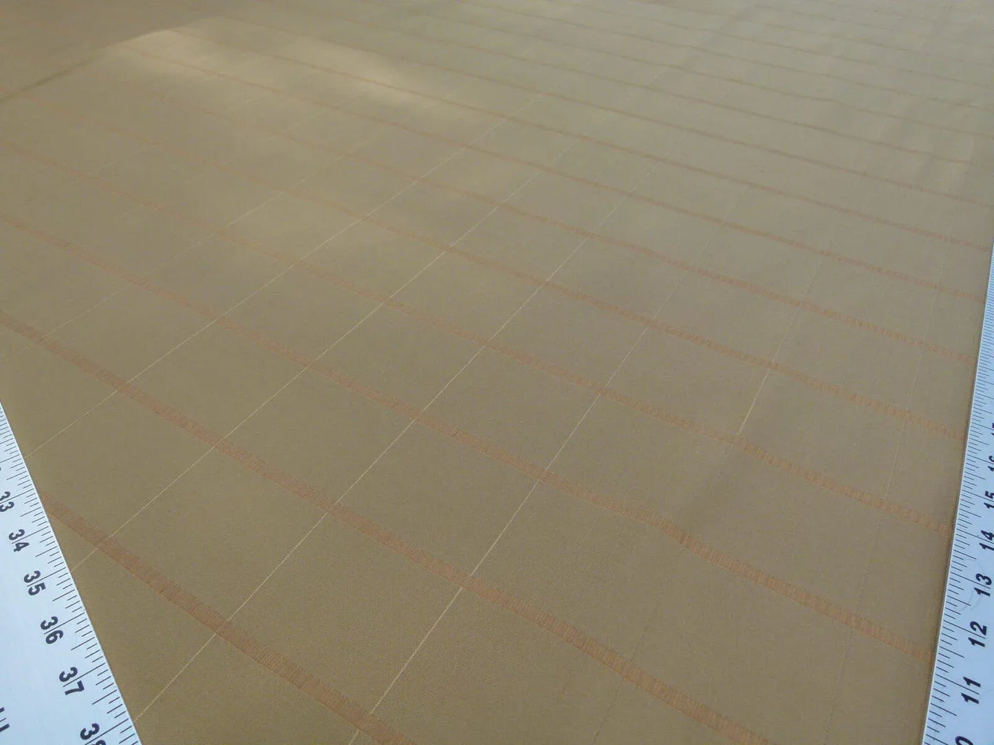 Scalamandre Jackson Square Copper Grey Watkins Silk Linen Plaid MSRP USD 112/Y