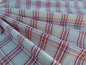 Scalamandre Bynam Check Grey Watkins Rose Pink White Plaid Cotton MSRP USD 128/Y  Old World Weavers
