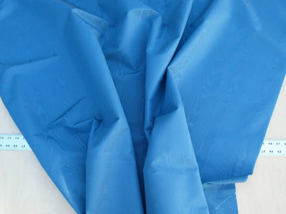 By Yard Scalamandre Doberman Moire Fonthill Baltic Deep Blue MSRP USD 380/Y  Old World Weavers