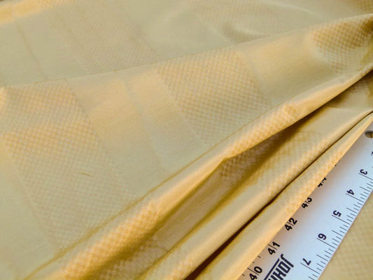 By Yard Scalamandre Fonthill Rayure Marquis Juane Pale Gold MSRP USD 212/Y