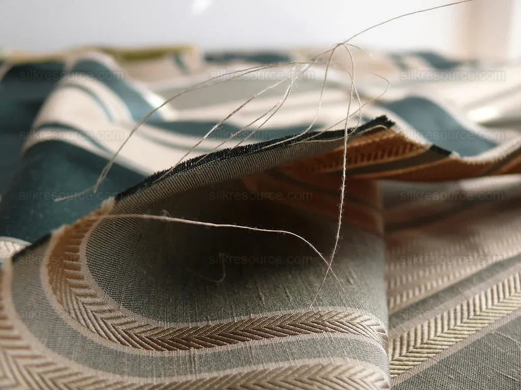 Scalamandre "chevalier"  Silk Linen Teal Blue