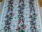 By Yard Scalamandre Eugenie Multi/taupe Chintz Tromp D’oeil Satin Sache Rose Garland MSRP USD 288/Yd