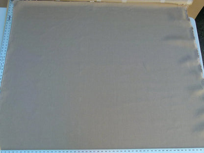 By Yard Scalamandre Linen With An Attitude Good Clean Fawn Brown Solid Grey Watkins MSRP USD 216/Y